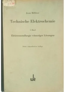 Teschnische Elektrochemie - Chemia - miniaturka - grafika 1