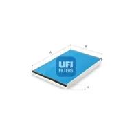 Filtry kabinowe - Filtr, wentylacja przestrzeni pasażerskiej UFI Filtry 34.399.00 - miniaturka - grafika 1