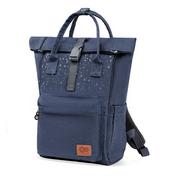 Torby i organizery dla mam - Kinderkraft, Plecak Moonpack Confetti Denim - miniaturka - grafika 1