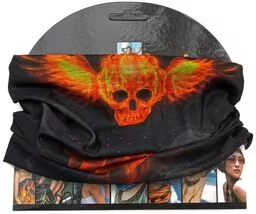 Chusta komin SERCE OGIEŃ na twarz wielofunkcyjna uniwersalna - Apaszki i szaliki damskie - miniaturka - grafika 1