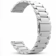 Akcesoria do smartwatchy - Pasek Opaska Bransoleta Spacecase Stainless Steel do Smartwatch 18mm silver - miniaturka - grafika 1