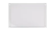Rozdzielnie elektryczne - Eaton Osłona metalowa z plastikowym wypełnieniem 720x500mm BPZ-FPP-800/500-BL 108295 108295 - miniaturka - grafika 1