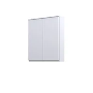 Szafki łazienkowe - Oristo Szafka wisząca 2D BRYLANT biała - miniaturka - grafika 1