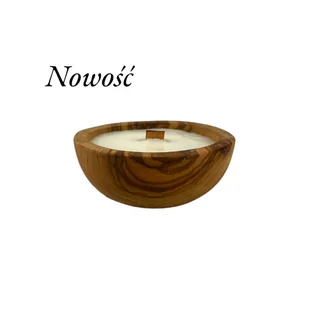 Naturalna świeca zapachowa w drewnie DMI8 - sandałowy - Świece - miniaturka - grafika 1