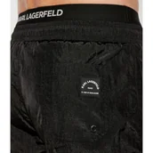 Spodenki męskie - Karl Lagerfeld Szorty kąpielowe | Regular Fit - miniaturka - grafika 1