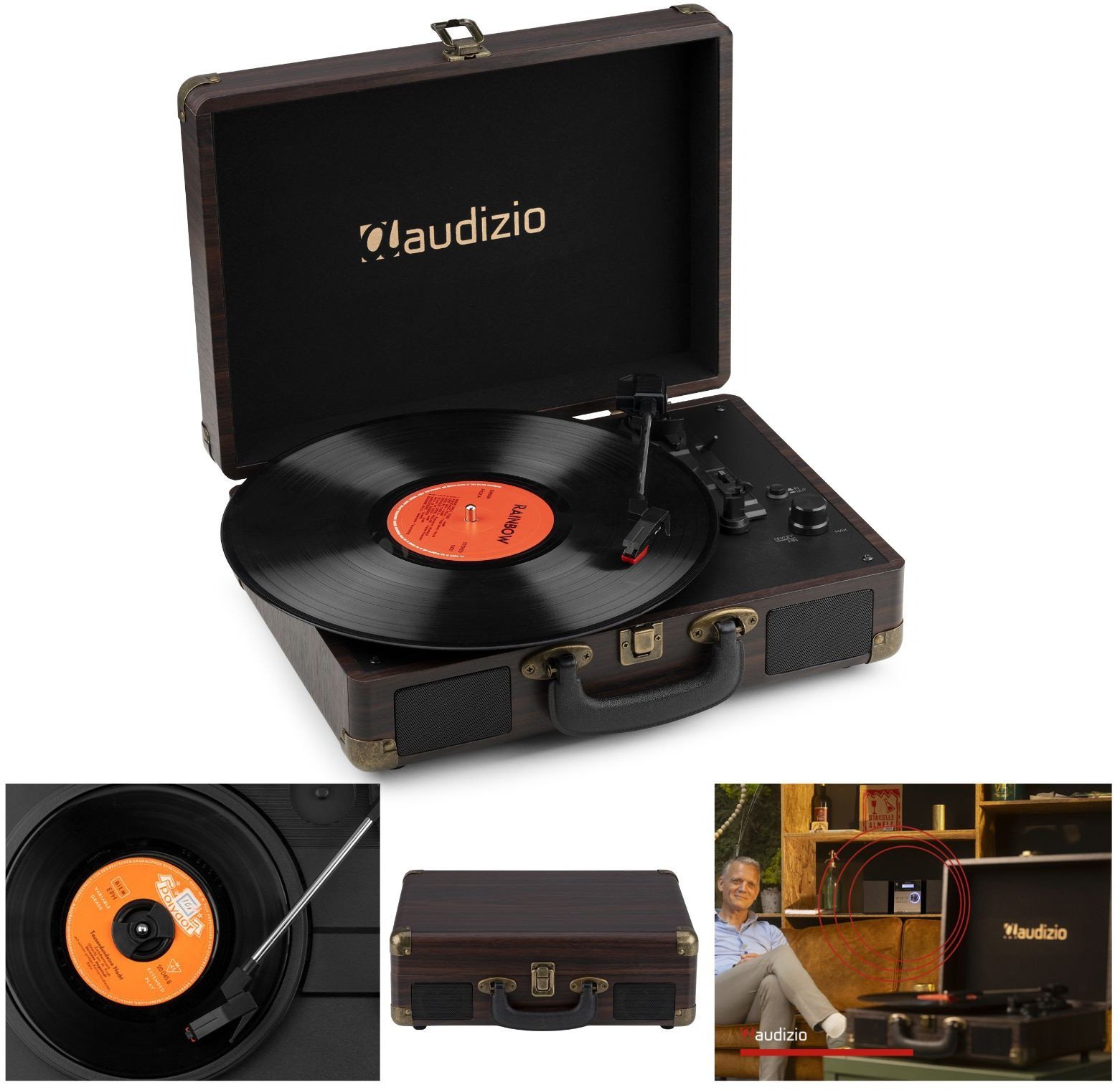 Audizio In/Out RP116DW ciemne drewno one size