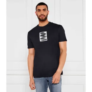 Armani Exchange T-shirt Regular Fit - Koszulki męskie - miniaturka - grafika 1