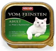 Mokra karma dla kotów - Animonda vom Feinsten Classic Indyk i Królik 100g 83-442 - miniaturka - grafika 1