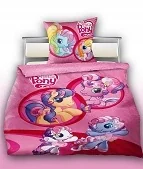 Pościel dla dzieci - pościel dziecięca 160x200 My Little Pony kucyki bawełna - miniaturka - grafika 1