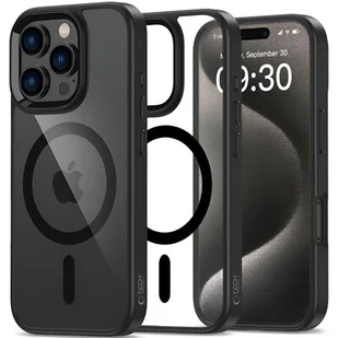 Etui TECH-PROTECT MagMat MagSafe do Apple iPhone 16 Pro Max Przezroczysto-czarny - Etui i futerały do telefonów - miniaturka - grafika 1
