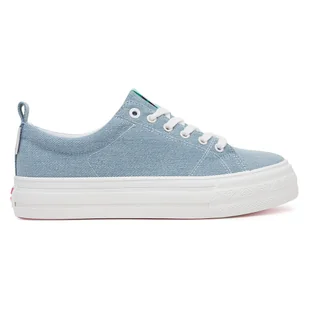 ROXY V12908 Jeansowy - Trampki damskie - miniaturka - grafika 1