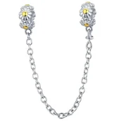 Charmsy - Charms do Pandora - CHARMS ZABEZPIECZENIE STOKROTKI - miniaturka - grafika 1