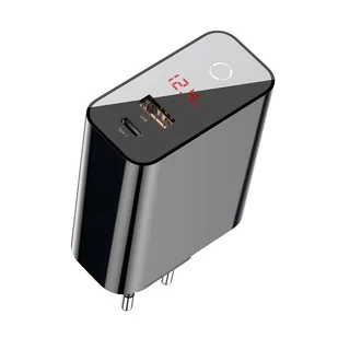 Baseus Speed PPS ładowarka sieciowa EU USB + USB Typ C PD3.0 QC3.0 45W czarny (CCFSEU907-01) - Ładowarki do telefonów - miniaturka - grafika 3