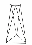 Kwietniki - Nowoczesny kwietnik stojący 90 cm czarny 10-1533/90/ - miniaturka - grafika 1