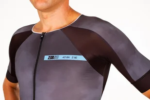 ZEROD Strój triathlonowy RACER TT SUIT dark atoll shad - Bielizna sportowa męska - miniaturka - grafika 7
