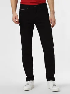 Tommy Hilfiger Jeansy Mężczyźni czarny jednolity, 31-32 - Spodnie męskie - miniaturka - grafika 1