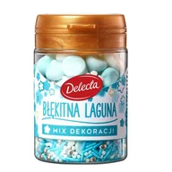 Ciasta i półprodukty do ciast - Delecta Dekoracje Błękitna laguna 55 g - miniaturka - grafika 1