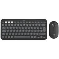 Zestawy myszka + klawiatura - Logitech Pebble 2 Combo (grafitowy) - miniaturka - grafika 1