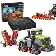 Klocki - Klocki konstrukcyjne CaDA Duży Ciągnik rolniczy CLAAS XERION 5000 TRAC TS Pojazd 1336 elementów - miniaturka - grafika 1