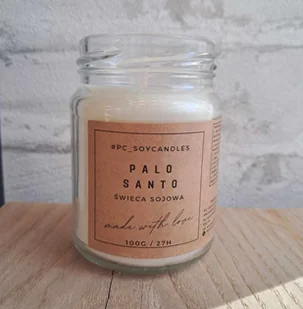Świeca Sojowa Zapachowa Palo Santo 143ml 27h - Świece - miniaturka - grafika 1