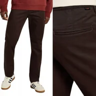 Spodnie męskie - Lee SLIM CHINO dopasowane bawełniane spodnie materiałowe chinosy W34 L32 - miniaturka - grafika 1
