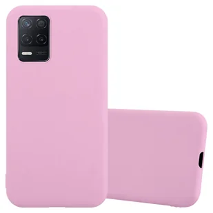 Pokrowiec Do Realme 8 5G / V13 / Q3 / Q3i / Narzo 30 5G Etui w CANDY RÓŻOWY TPU Silikon Obudowa Case Cover Ochronny Plecki Cadorabo - Etui i futerały do telefonów - miniaturka - grafika 1