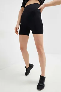 Helly Hansen szorty sportowe Allure damskie kolor czarny gładkie high waist - Spodenki damskie - miniaturka - grafika 1
