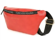 Nerki - Torebka przewieszka nerka saszetka czerwona NER-S-22 VERSOLI - miniaturka - grafika 1