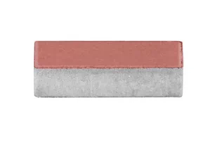 Kostka brukowa Certus Holland czerwona gr. 4 cm gładka wym. 10x20 cm - Kostki brukowe i krawężniki - miniaturka - grafika 1