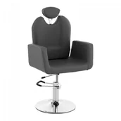 Fotele fryzjerskie - physa Fotel fryzjerski - 510-650 mm - 150 kg - Szary LIVORNO GRAY - miniaturka - grafika 1