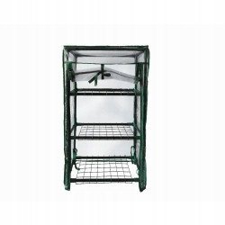 DEDRA Szklarnia ogrodowa 46x24x80cm, PVC