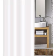 Zasłony prysznicowe - Kleine Wolke 4945100305 do zasłony prysznicowej Phoenix, 180 x 200 cm, biały - miniaturka - grafika 1