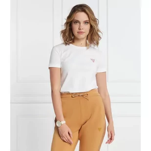 GUESS T-shirt | Regular Fit - Koszulki i topy damskie - miniaturka - grafika 1