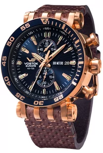 Zegarek Vostok Europe VK61-575B590 Energia Chrono Line - Zegarki męskie - miniaturka - grafika 2