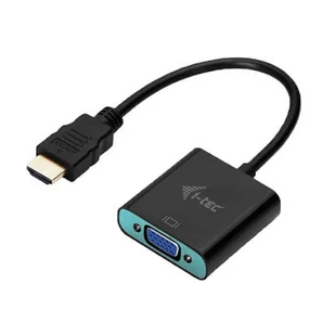 i-tec HDMI VGA 0.15m HDMI2VGAADA - Adaptery i przejściówki - miniaturka - grafika 5
