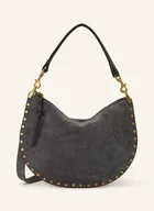 Torebki damskie - Isabel Marant Torba Na Ramię Oskan Z Ćwiekami grau - miniaturka - grafika 1