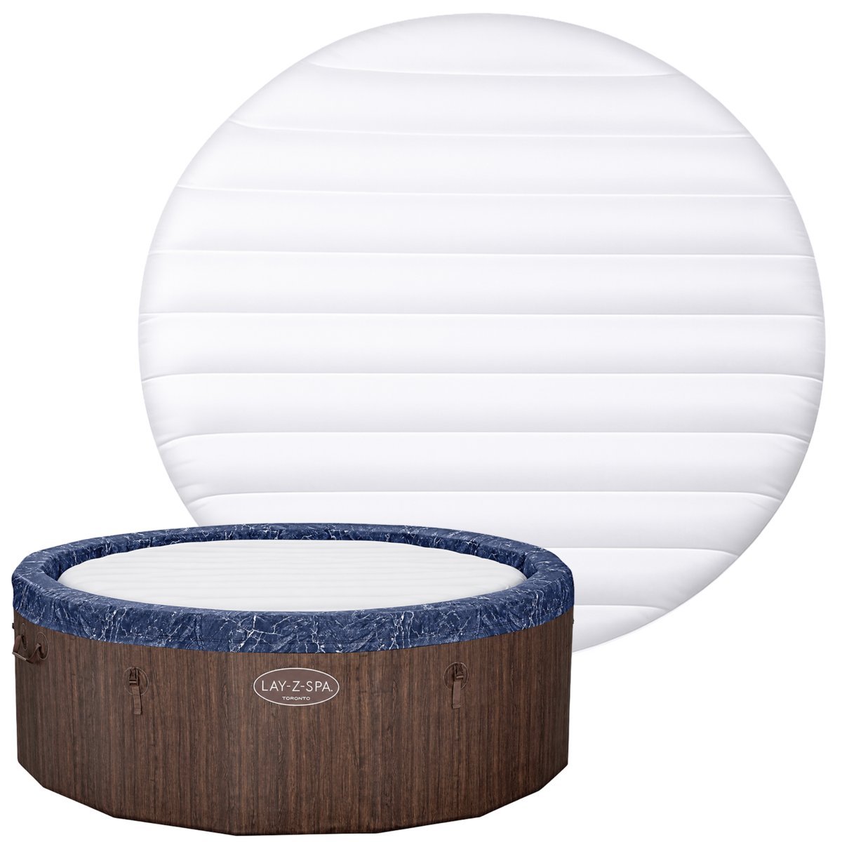 Bestway dmuchana pokrywa cieplna wkład do jacuzi lay-z-spa toronto plus