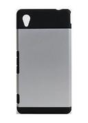 Etui i futerały do telefonów - Slim Armor Sony Xperia M4 Aqua Srebrny - miniaturka - grafika 1