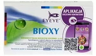 Soczewki miesięczne Eyeye Bioxy 6 szt. - Soczewki kontaktowe - miniaturka - grafika 1