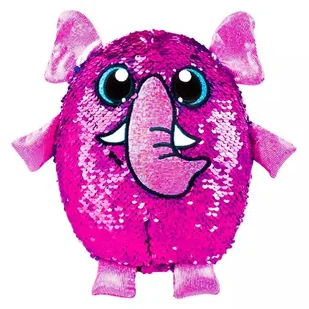 Shimmeez: figurka słonia - 20 cm, różowo-niebieska - Maskotki i pluszaki - miniaturka - grafika 1