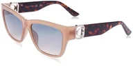 Okulary przeciwsłoneczne - MARCOLIN Gu00105 Okulary, Damskie, Shiny Beige, Jeden rozmiar - miniaturka - grafika 1