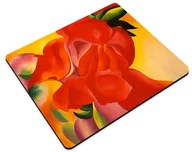 Podkładki pod mysz - Podkładka czerwona kanna Georgia O’Keeffe 36x29cm - miniaturka - grafika 1