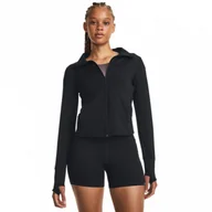 Kurtki damskie - Damska kurtka treningowa Under Armour Meridian Jacket - czarna - miniaturka - grafika 1