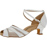 Moda i Uroda OUTLET - Diamant TANZSCHUHMANUFAKTUR Damskie buty do tańca 102-011-033, białe, rozmiar 35 1/3 UE - miniaturka - grafika 1