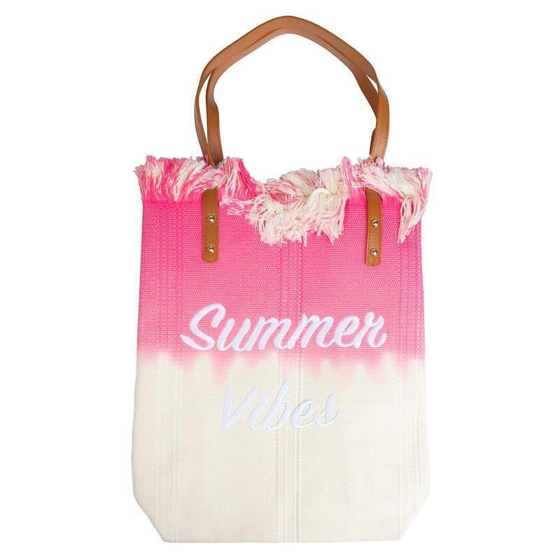 TOREBKA DAMSKA na ramię TORBA duża BOHO shopper pojemna PLAŻOWA