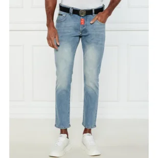Philipp Plein Jeansy Hexagon Skinny fit - Spodnie męskie - miniaturka - grafika 1