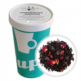 Herbata czarna CZEKOLADOWO MIĘTOWA sypana truskawki płatki róży mięta 100g - herbata liściasta sypana mieszanka napar susz - Herbata Herbata czarna CZEKOLADOWO MIĘTOWA sypana truskawki płatki róży mięta 100g - herbata liściasta sypana mieszanka napar susz - Herbata - miniaturka - grafika 1