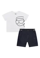 Kombinezony dla dzieci - Completo Bambino unisex Karl Lagerfeld Set pantaloncini e t-shirt - miniaturka - grafika 1