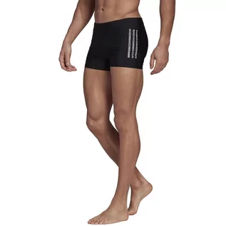 Kąpielówki męskie - Adidas, Kąpielówki Mild 3S Boxer, HA0320, rozmiar S - grafika 1