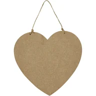 Dekoratorstwo - Serce z mdf zawieszka 18,5x19,5cm - miniaturka - grafika 1